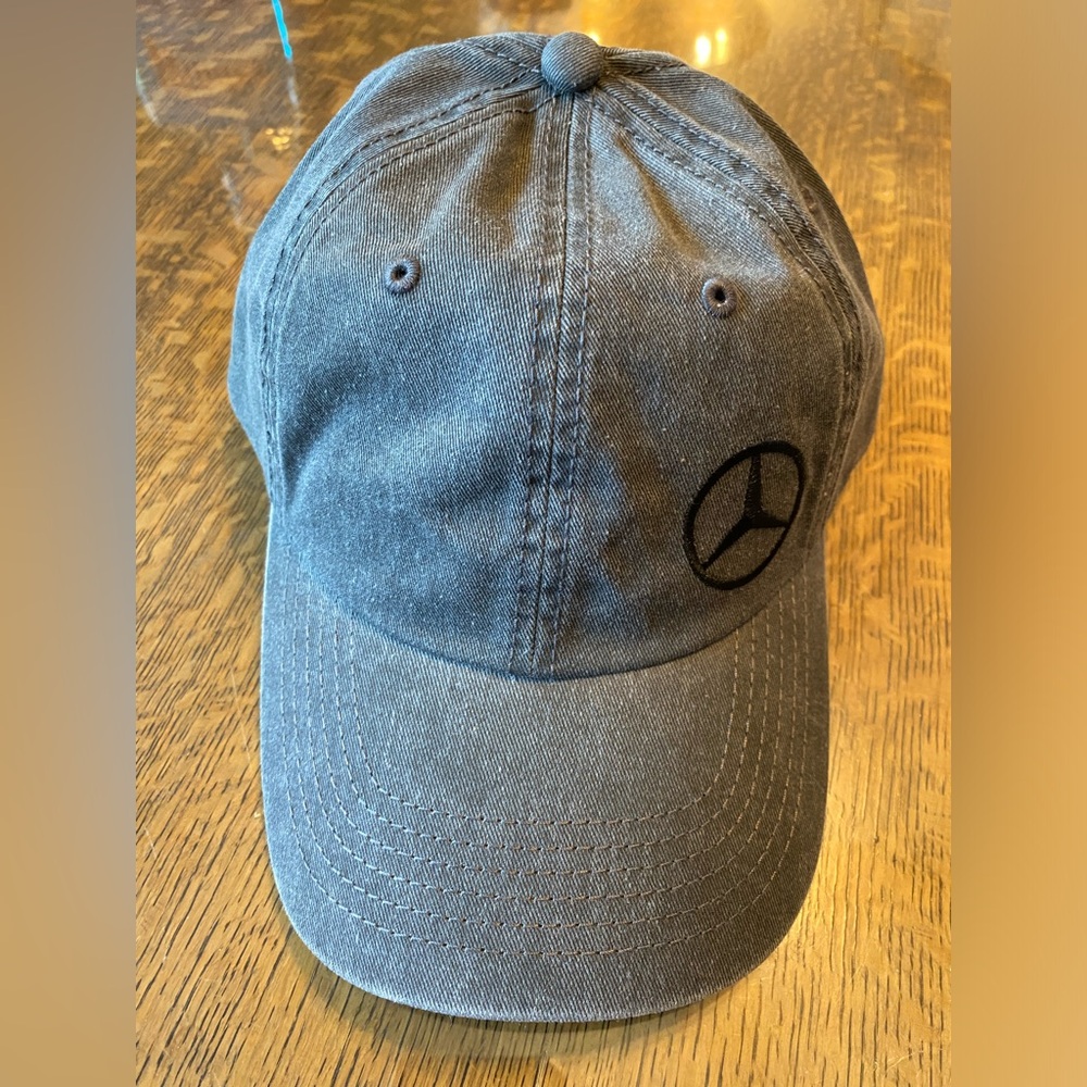 NWT Mercedes Benz stone washed baseball hat A11